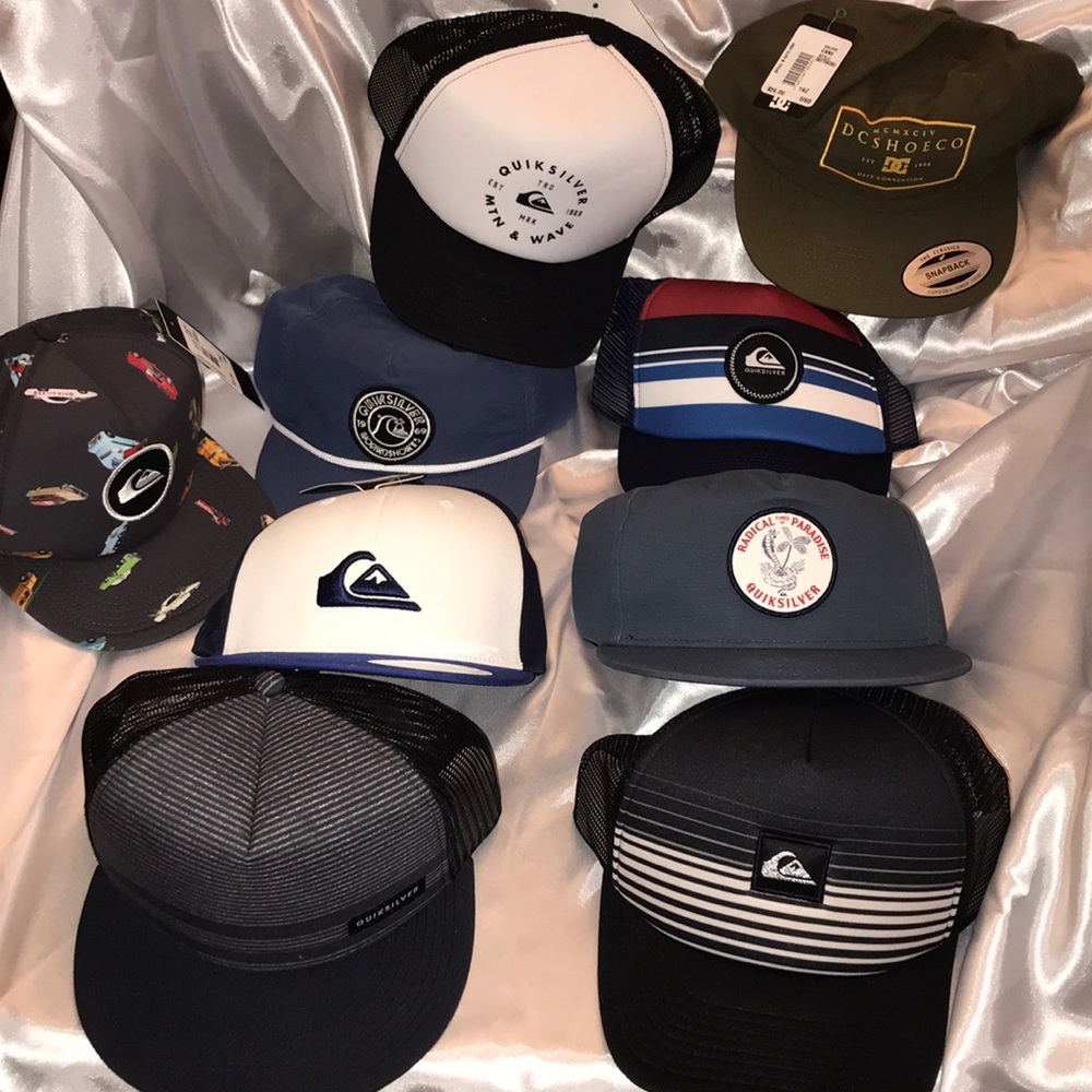 Quicksilver caps NWT different styles pick yours